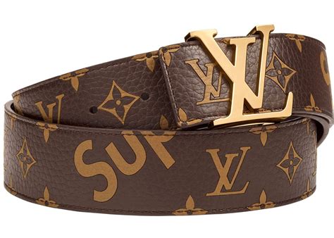 dark brown louis vuitton belt